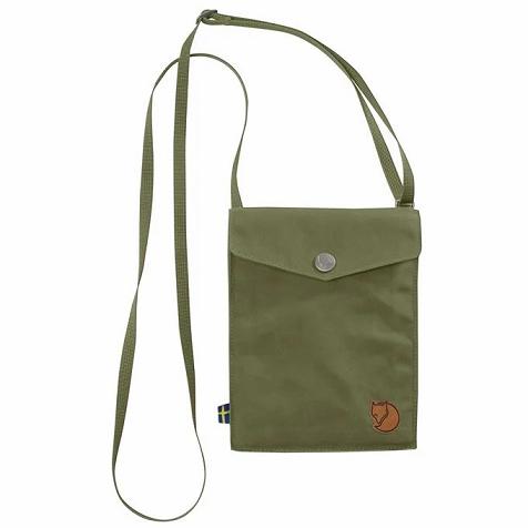 Fjällräven Women Kånken Pocket Shoulder Bag Green PH287048 Philippines